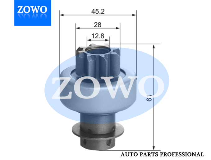 54 8304 Starter Bendix 8t Mitsubishi