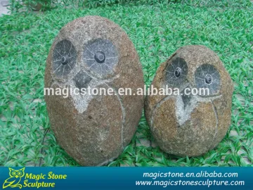 hot sale owl granite sculpture