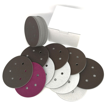 6 Inch Hook and Loop Ceramic Sanding Sponge for Polishing and Grinding