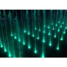 Square programmable fountain for beautifying the environment