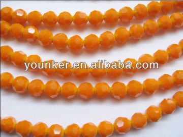 2mm Soild colour Round Faceted Crystal Beads