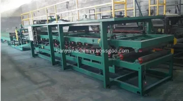 Everlasting pu cold sheeting sandwich panel roll forming machine