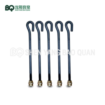 M36\M39\M42 Embedded Bolts for Tower Crane Fixing Angle