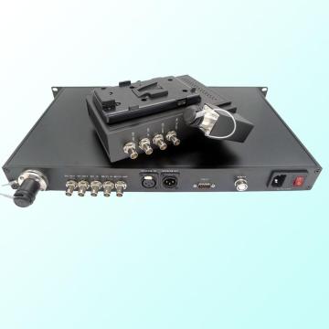 Fiber Optic EFP System for Live Studio Production with HDTV SDI/Ikegami OCP-100/Genlock/Intercom/Tally