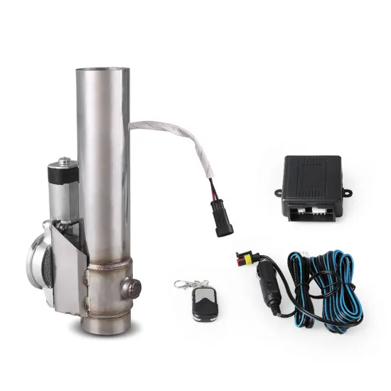 Electric Exhaust Cutout Valve with Remote Control and Straight Pipe Upgrade - 2.25 inches