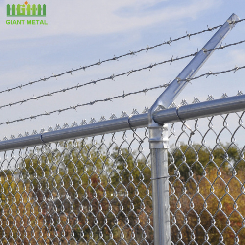 Galvanized Used Chain Link Diamond Wire Mesh Fence