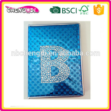 Super style 2016 Fashion softcover pu edge custom dariy