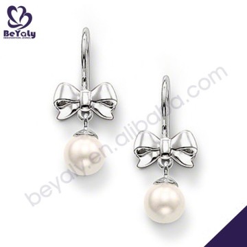 wholesale silver jewelry custom imitation earring jewelry