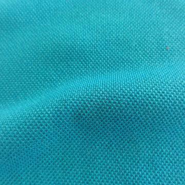 Single pique knitted fabric, made of 100% polyester with wicking for sportwear and casual wear