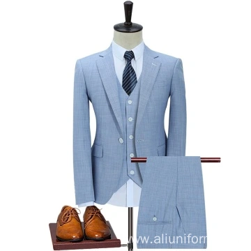 Latest Coat Pant Design Italian Royal Blue Embroidery Satin Men Suit Slim Fit Tuxedo 3 Piece Blazers Custom Groom Suit Masculino Abkclothing