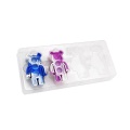 Thermoforming rektangulu stackable toy plastic tray