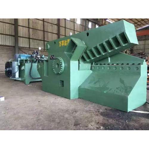 Cisalhamento compacto de jacaré 80t para reciclagem de metal