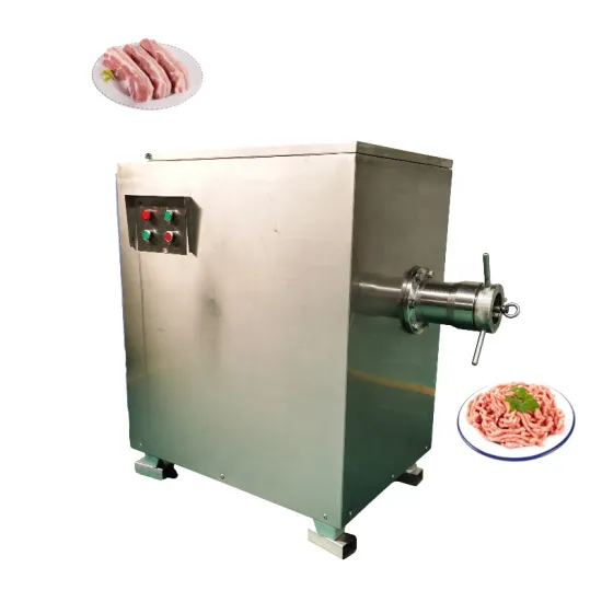 1000-2000kg/h Frozen Fresh Meat Grinder Machine - Brand New Meat Processing Machinery