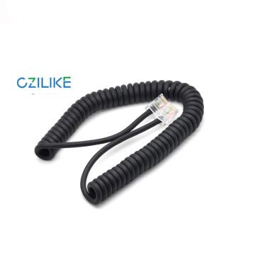 ICOM HM-98 HM-151 HM-207 ID-5100A ID-4100A IC-2730 için RJ45 8pin Mikrofon Değiştirme Kablosu