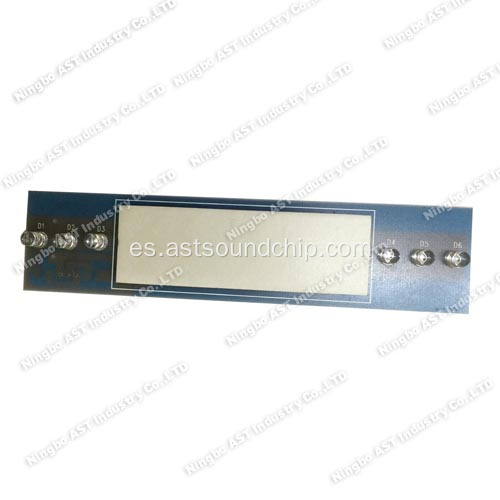 Pantalla pop Luz LED POS Luz estroboscópica