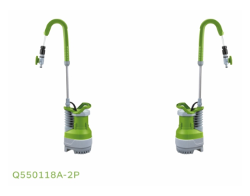 Plastic Submersible Pumps for Garden Irrigation and Clean Water Transportation