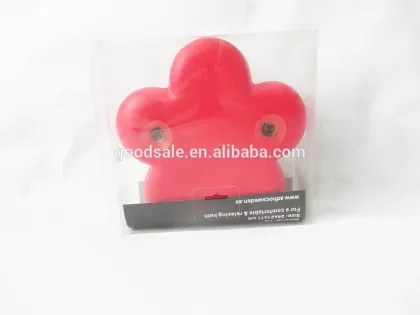 New 2016 Rad Flower Shape Fashion Bath Pillows With Suction Cup