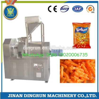 Fried corn curl kurkure cheetos snack food making machine 0086 15020006735