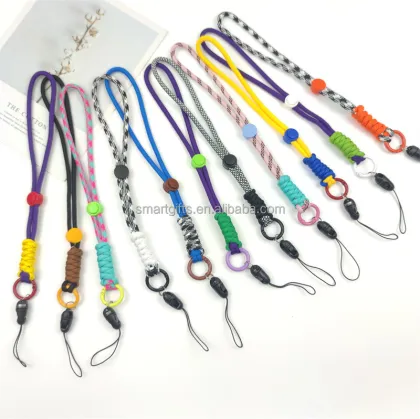 2 Color Custom Phone Chain Silicone Mobile Phone Lanyard