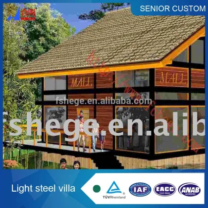 prefabricated wooden house villa wooden house