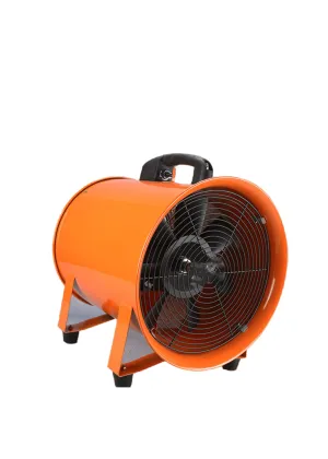 Portable industrial extractor fan