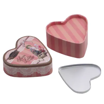 Heart Shape Blush Paper Packaging
