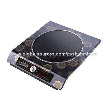 Induction Cooker, Stainless Steel Body, Press Button Control, Knob Control