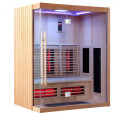 Home Sauna Amazon Luxury Hemlock 2 Personne Prix d&#39;usine Direct Sauna