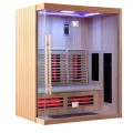 Sauna Home Amazon Hemlock de luxo de 2 pessoas Preço de fábrica direta Sauna