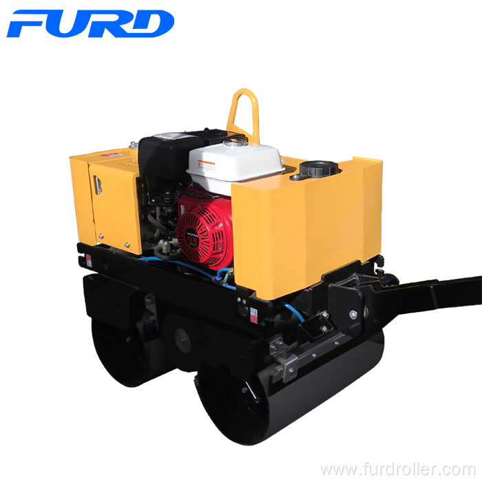 FYL-800 Hand Hold Double Drums Road Roller with Honda Engine