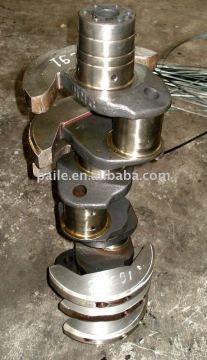 Forged steel crankshaft and ductile cast iron for MITSUBISHI 8DC9
