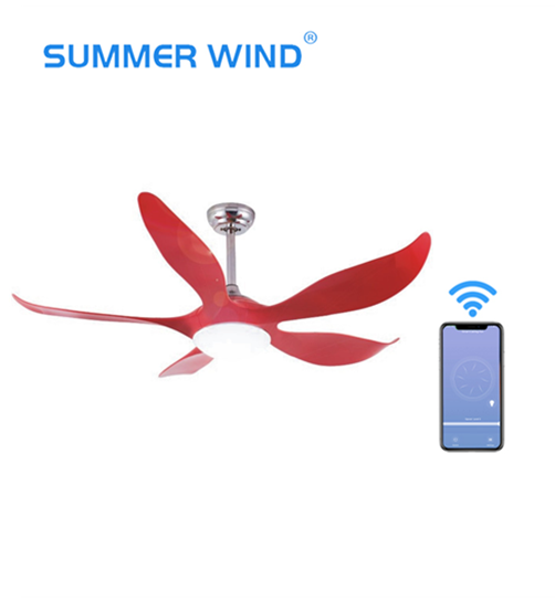 Intelligent WIFI ceiling fan light with remote control