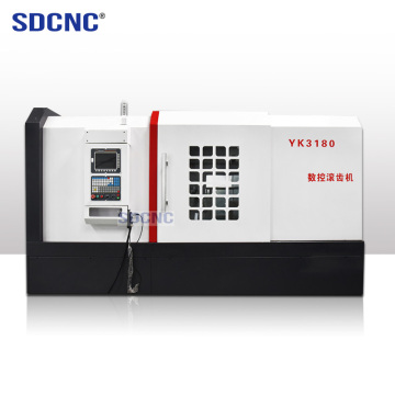 YK3180 4-axis High Quality CNC Gear Hobbing Machine