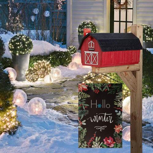 Double Sided Cheap Custom Made Garden Yard Flag