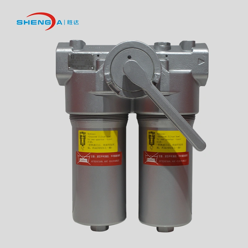 Hydraulic Duplex Low Pressure Oil Filter Assembly China