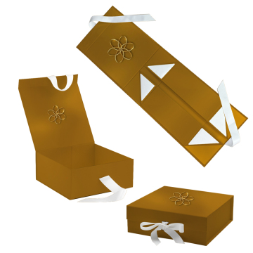 Caja de regalo de cierre magnético a medida: envasado de tapa de aleta personalizada para maquillaje y cosméticos