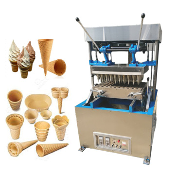 Máquina de hornear de cono de helado en venta
