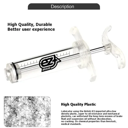 EZmtb Bicycle Hydraulic Brake Disc Brake Oil Bleed Kit for SHIMANO, SRAM, TEKTRO, MAGURA Series MTB Road Bike Brake Repair Tool