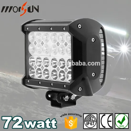 four rows 72w led lightbar, quad row led bars
