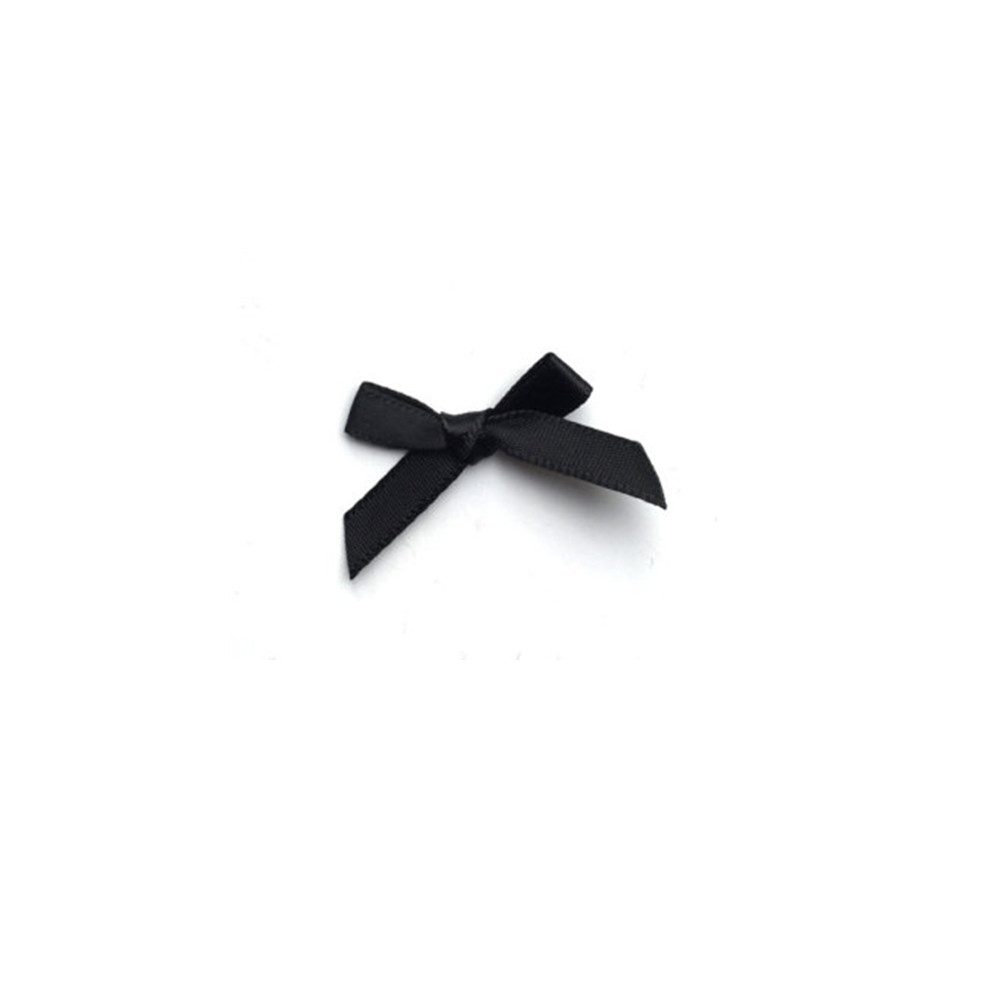 mini Ribbon Bow black