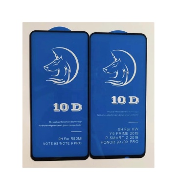 10D Tempered Glass Screen Protector for Redmi Note 9s/9 Pro - Mobile Phone Accessories