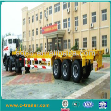 China Manufacturer Chengda trailer 40ft contianer skeleton semi trailer