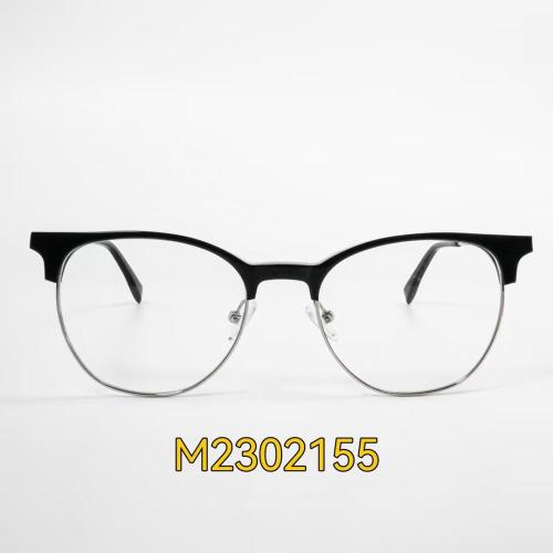 Mens Big Glasses Frames Silver Round Face