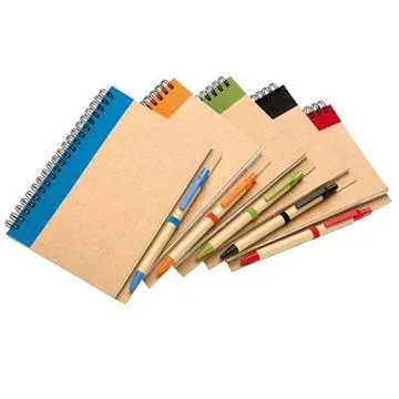 Notebooks with 500g craft paper for the cover, school stationery supplier