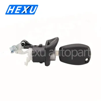 Tailgate Trunk Lid Lock Cylinder with 2 Keys for Renault Logan and Dacia Twingo (2007) - 7701367940 6001551102