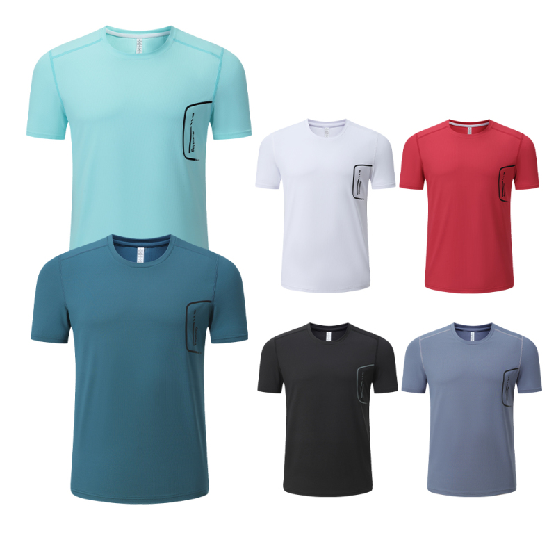 OEM Quick-Drying Fitness Tee for Summer Outdoor Sports