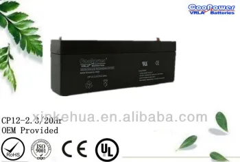 Lead acid/AGM / VRLA / SLA / SMF Battery12v 2.3ah