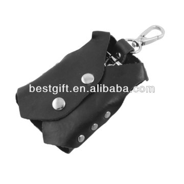 vest leather keychain metal keychain with leather
