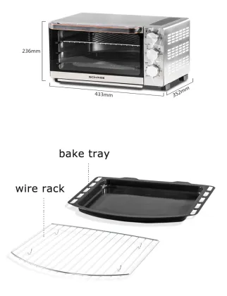 GSA13 Multi-Functional Kitchen Appliances: Grilling and Home Electric Baking Oven