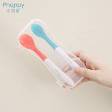 Gold Suppliers Baby Training Flexible Food Spoon